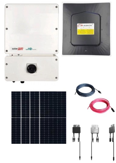SolarEdge HD Wave 10kw/25 Longi 54cell 410w